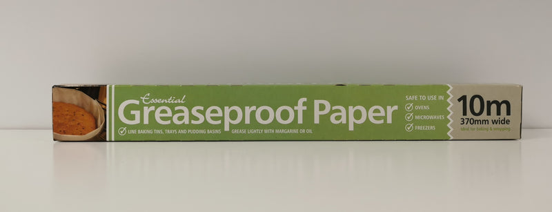 Essential Greaseproof Paper 10m 370mmwide