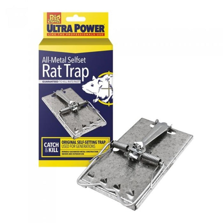 Big Cheese Self Set Metal Mouse Trap 2 Pack