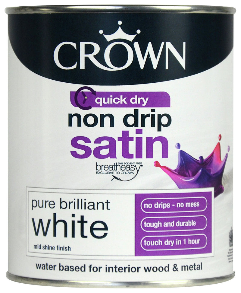 Crown Quick Dry Non Drip Satin  750ml