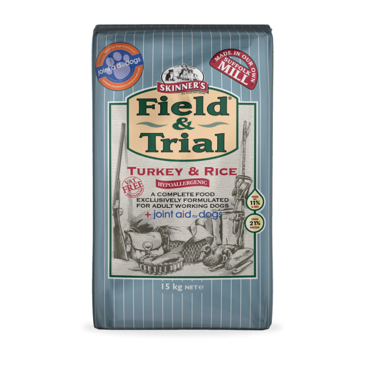 Skinner's Field & Trial Turkey & Rice with Joint Aid
