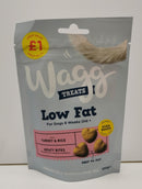 Wagg Treats Turkey & Rice Meaty Bites 100g